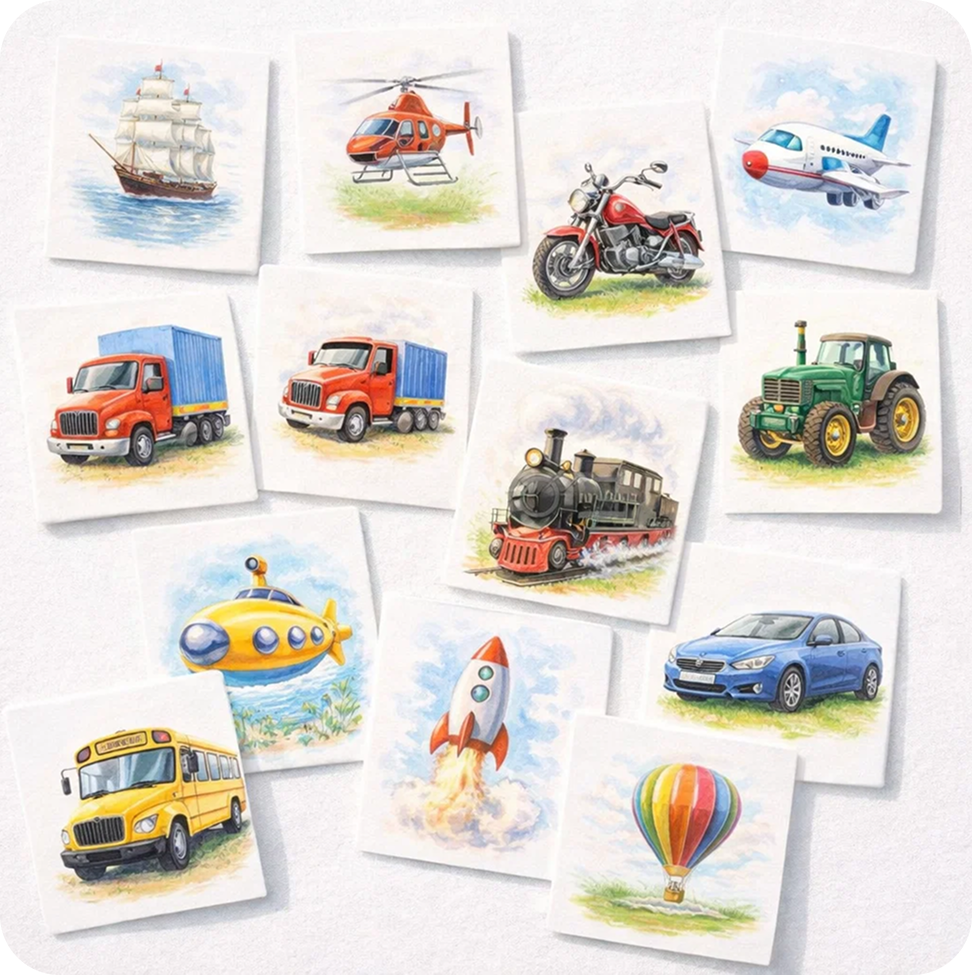 Flashcard set